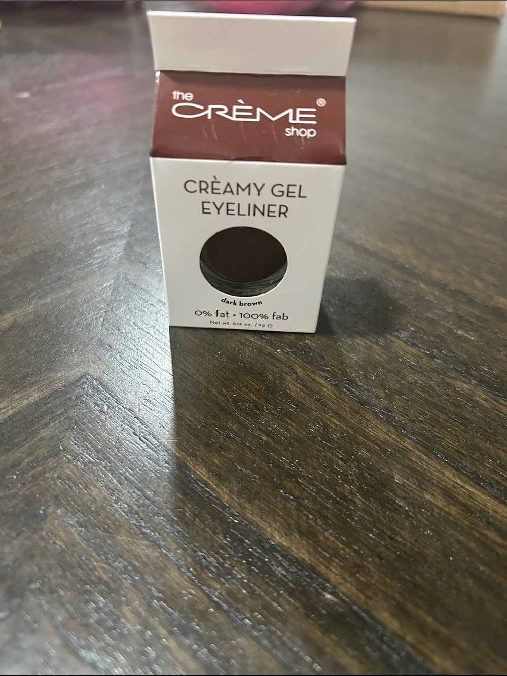 The Crème Shop Creamy Gel Eyeliner - Dark Brown